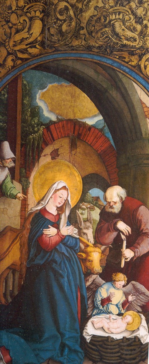Niemiecki: Narodziny Chrystusa autorstwa Master of Messkirch