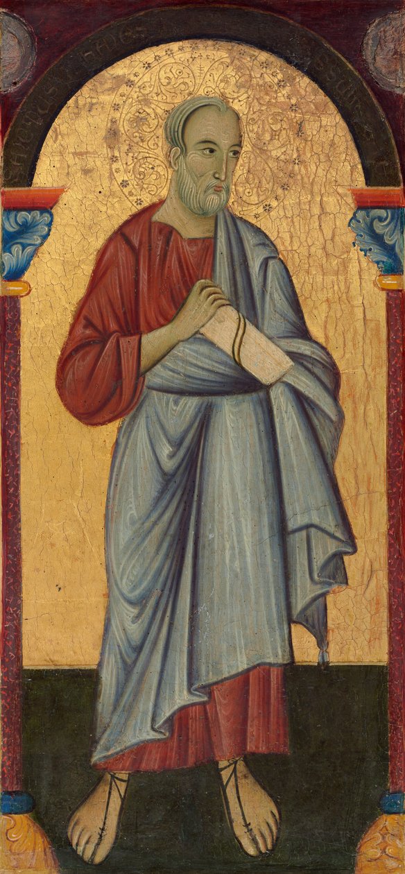 Św. Jan Ewangelista autorstwa Master of Saint Francis