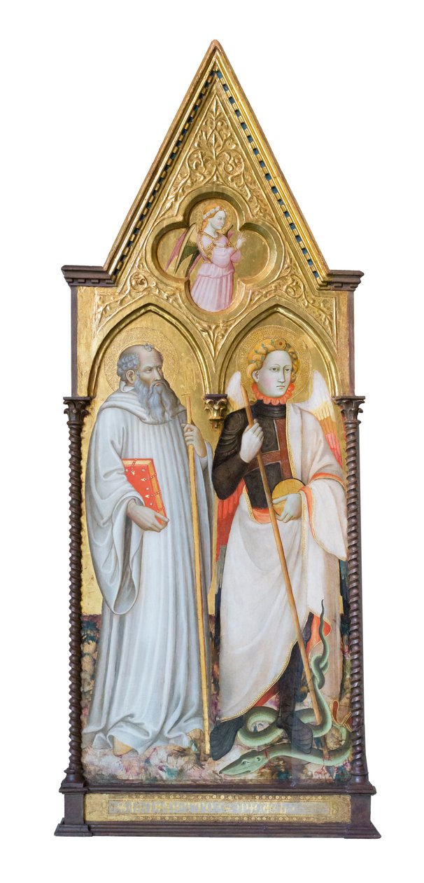 Święty Benedykt i Michał Archanioł autorstwa Master of San Davino