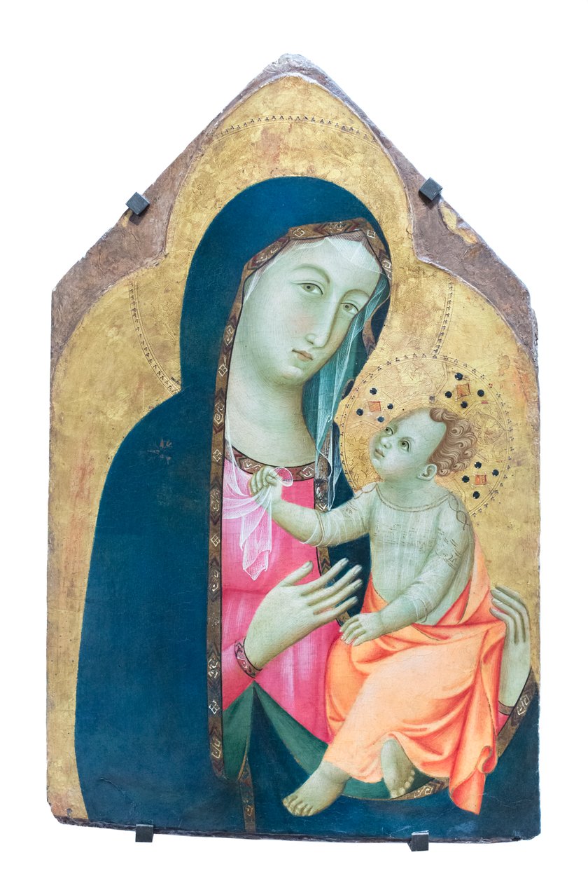 Madonna z Dzieciątkiem autorstwa Master of San Torpe