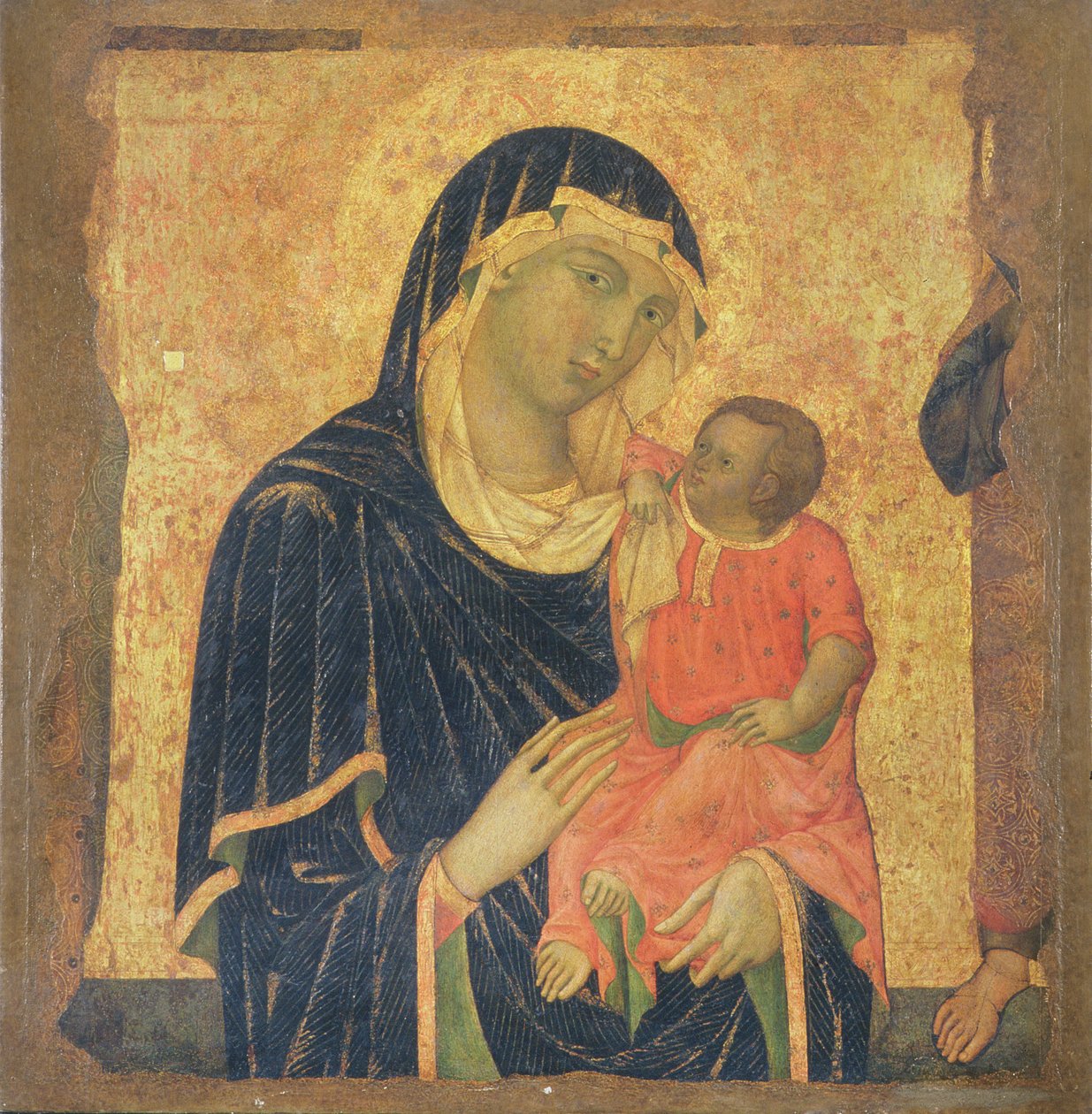 Madonna z Dzieciątkiem autorstwa Master of Santa Maria di Castello