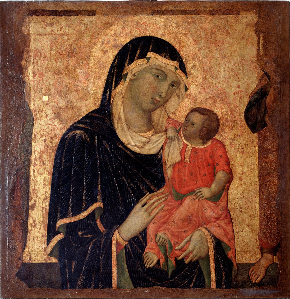 Dziewica z dzieckiem (Obraz, ok. 1350) autorstwa Master of Santa Maria di Castello