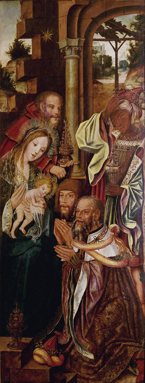 Adoracja Królów, c. 1510 autorstwa Master of Sardoal