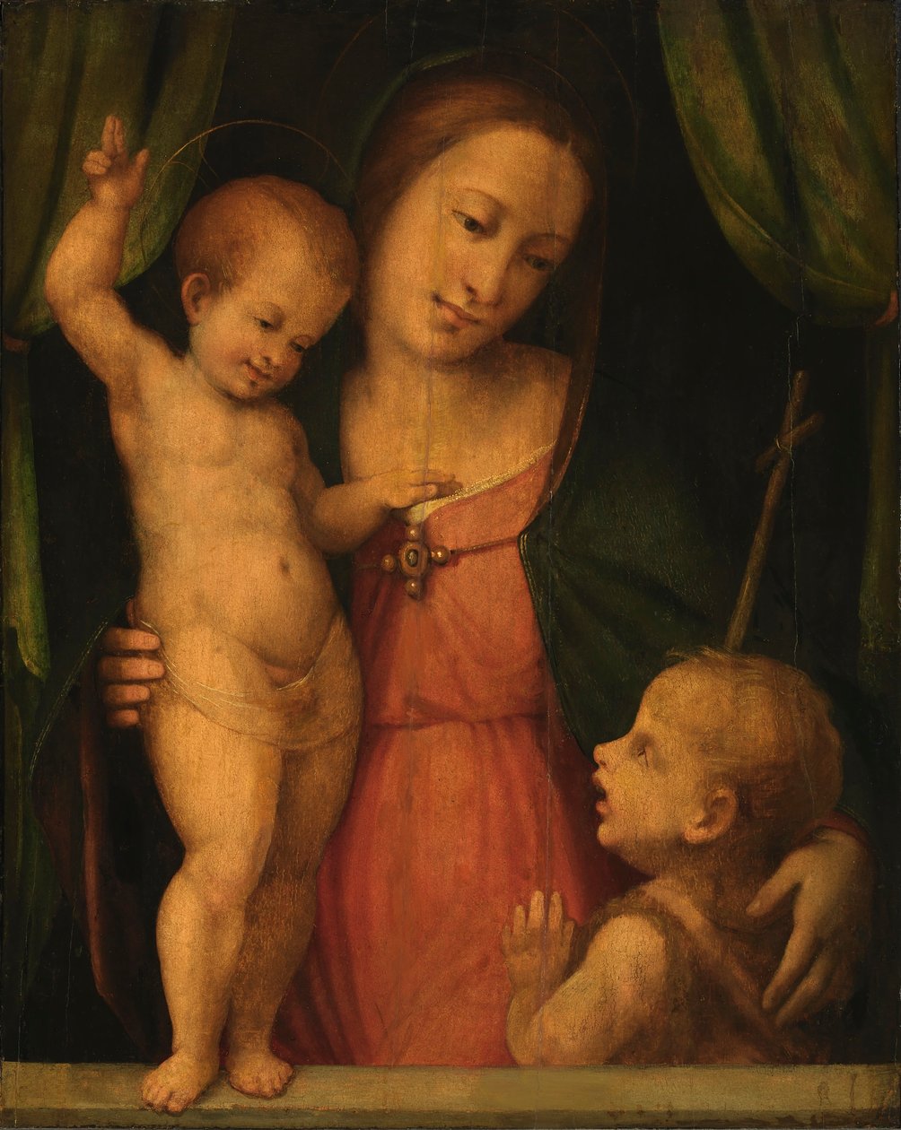 Madonna autorstwa Master of Serumido