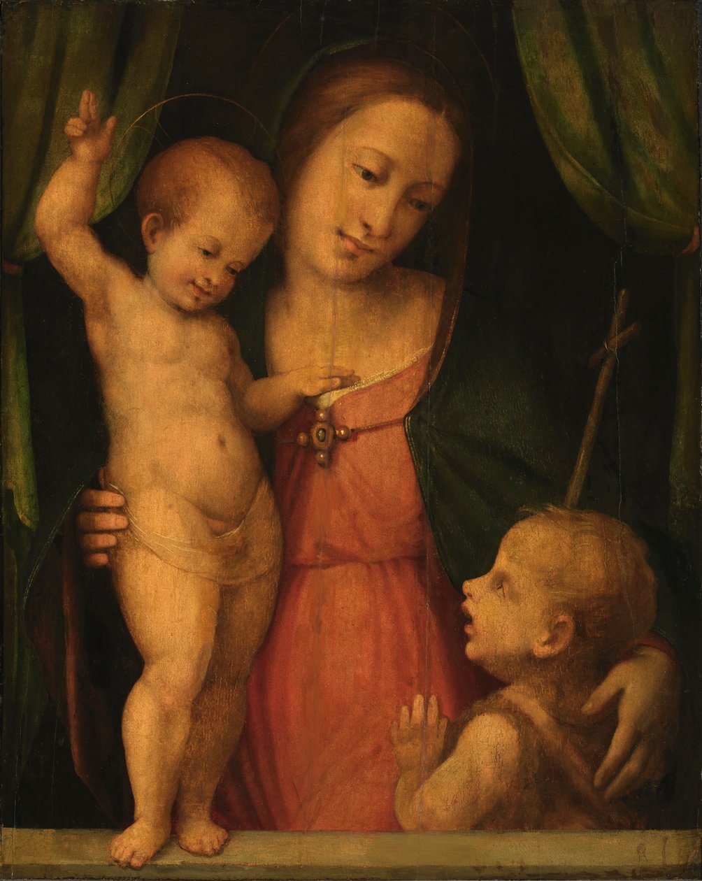 Madonna, ca. 1500-1550. autorstwa Master of Serumido
