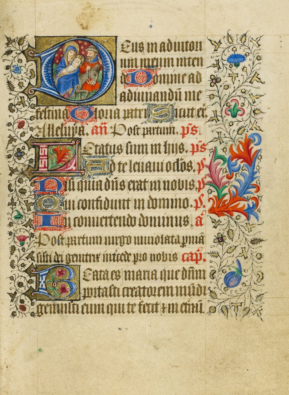Initial D: Ucieczka do Egiptu autorstwa Master of Sir John Fastolf