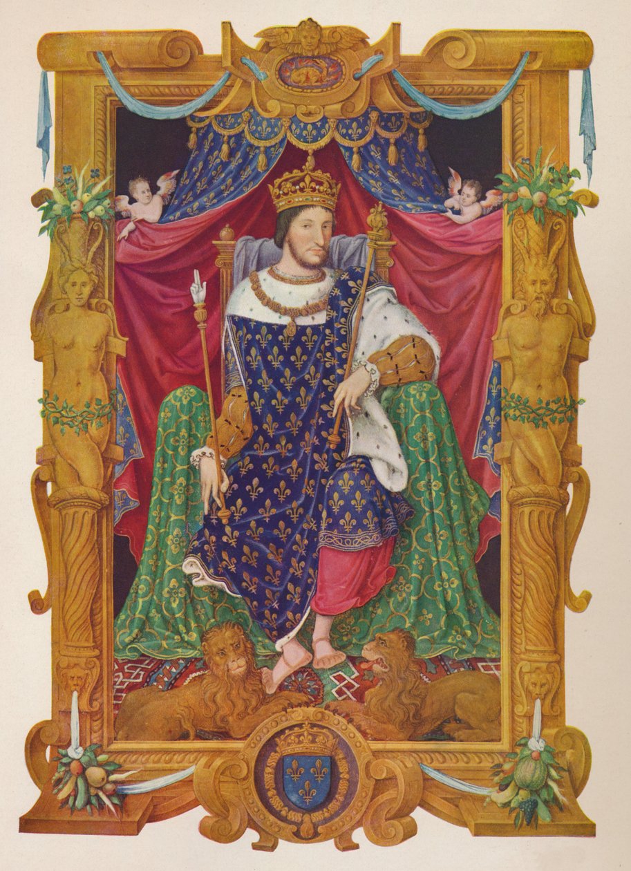 „Francois I jako młody człowiek”, ok. 1566, 1939 r. autorstwa Master of The Hours of Henri