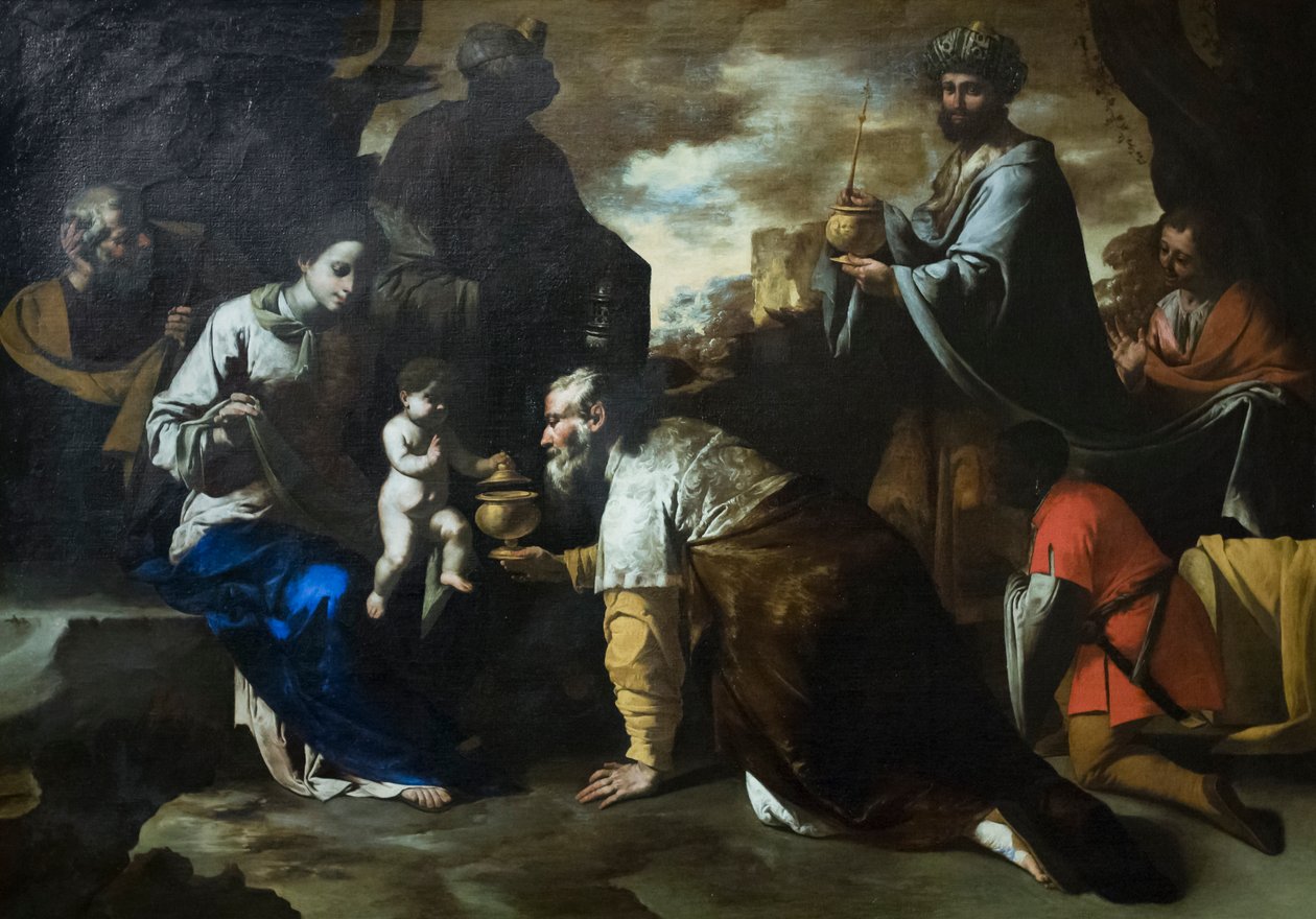 Pokłon Mędrców autorstwa Master of the Annunciation to the Shepherds