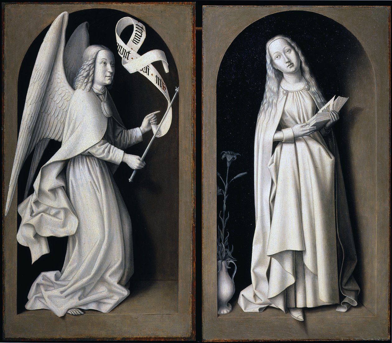 Zwiastowanie, 1489 autorstwa Master of the Baroncelli Portraits