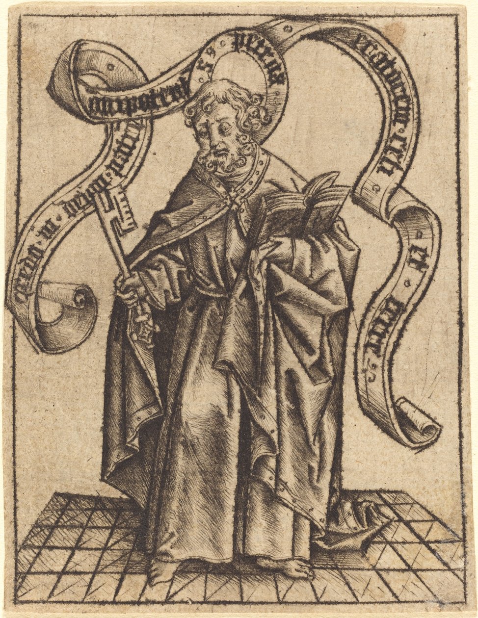 Święty Piotr autorstwa Master of the Berlin Passion