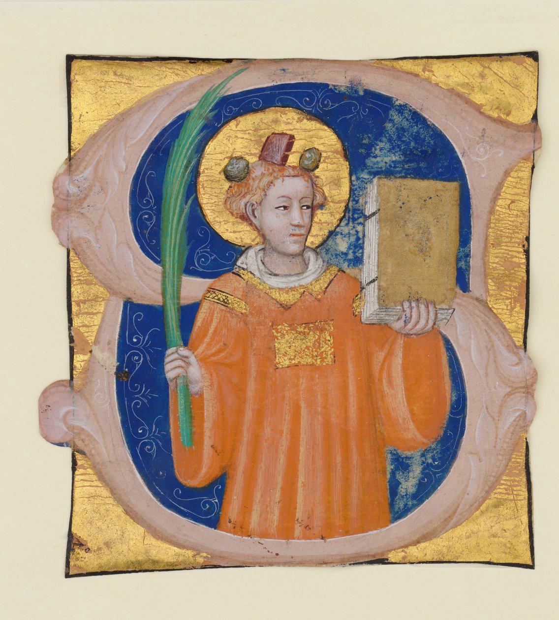 Iluminacja rękopisu ze św. 1410-2 autorstwa Master of the Brussels Initials