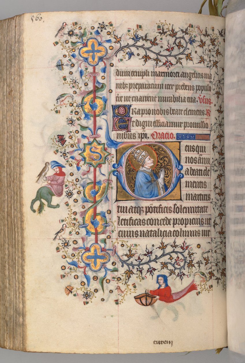 Godziny Karola Szlachetnego, króla Nawarry 1361-1425, , fol. 274v, św. 1405. autorstwa Master of the Brussels Initials and Associates