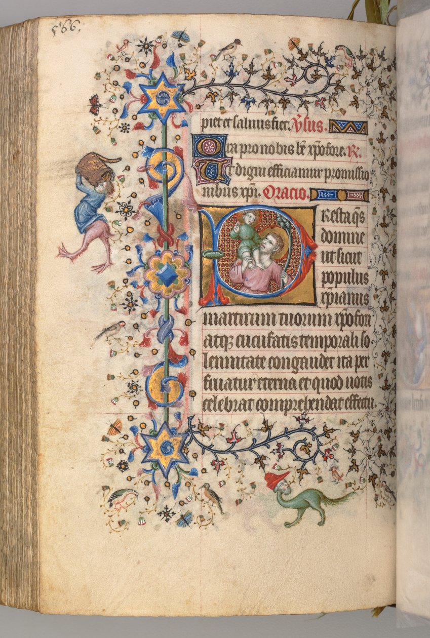 Godziny Karola Szlachetnego, króla Nawarry 1361-1425, fol. 277v, św. 1405. autorstwa Master of the Brussels Initials and Associates