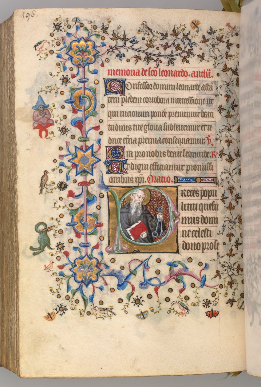 Godziny Karola Szlachetnego, króla Nawarry 1361-1425, fol. 292v, św. 1405. autorstwa Master of the Brussels Initials and Associates