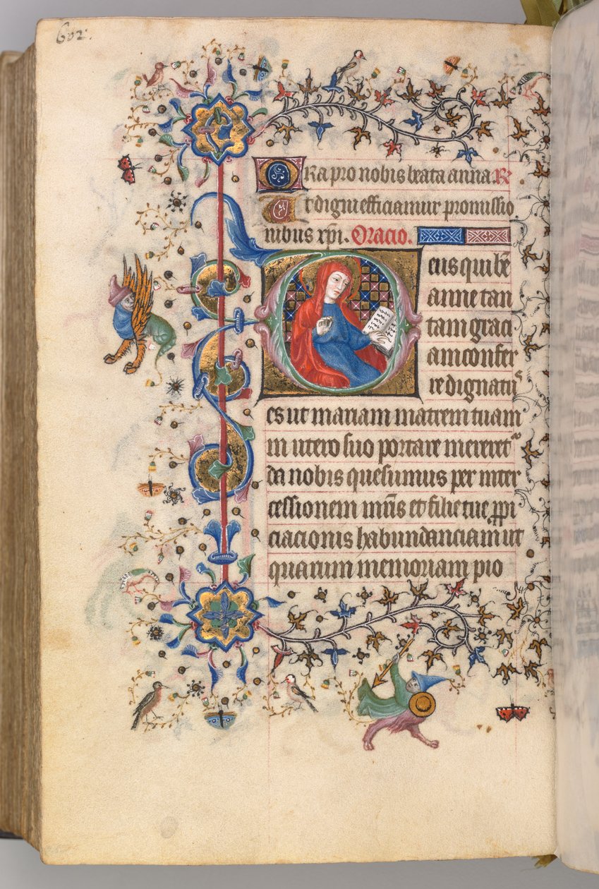 Godziny Karola Szlachetnego, króla Nawarry 1361-1425, fol. 295v, św. 1405. autorstwa Master of the Brussels Initials and Associates