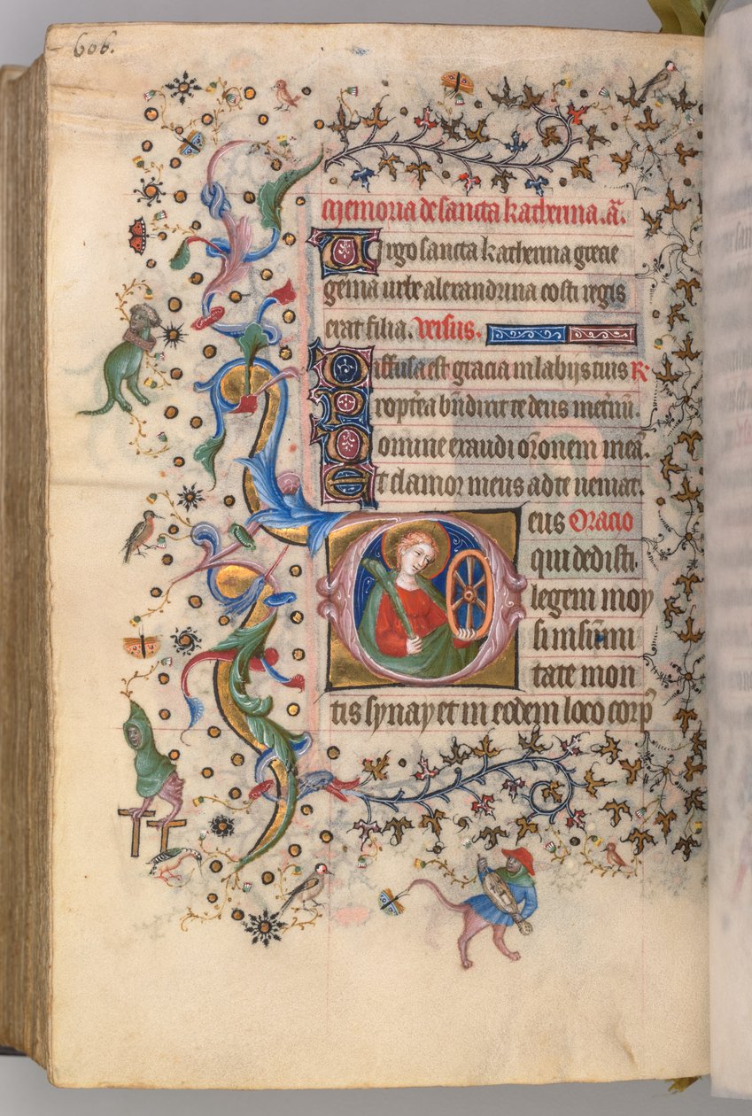 Godziny Karola Szlachetnego, króla Nawarry 1361-1425, fol. 297v, św. 1405. autorstwa Master of the Brussels Initials and Associates