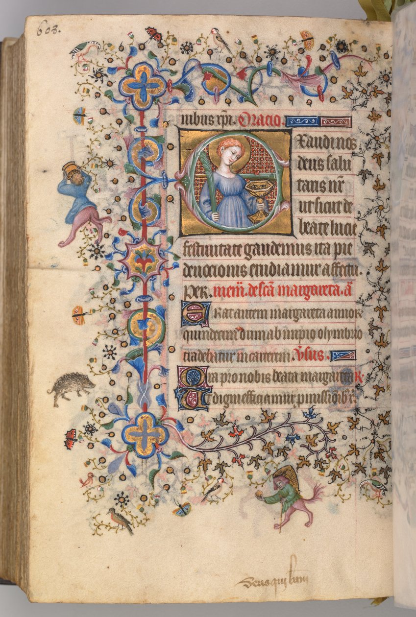 Godziny Karola Szlachetnego, króla Nawarry 1361-1425, fol. 298v, św. 1405. autorstwa Master of the Brussels Initials and Associates