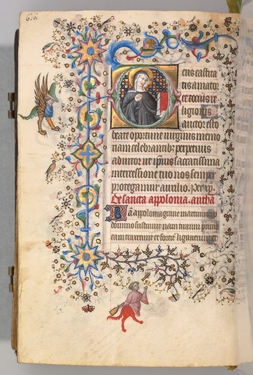 Godziny Karola Szlachetnego, króla Nawarry 1361-1425, fol. 302v, św. 1405. autorstwa Master of the Brussels Initials and Associates