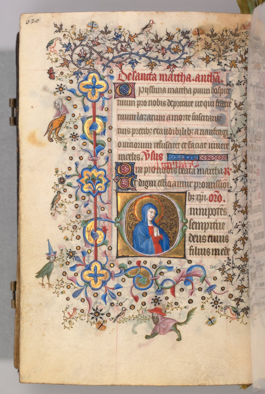 Godziny Karola Szlachetnego, króla Nawarry 1361-1425, fol. 304v, św. 1405. autorstwa Master of the Brussels Initials and Associates