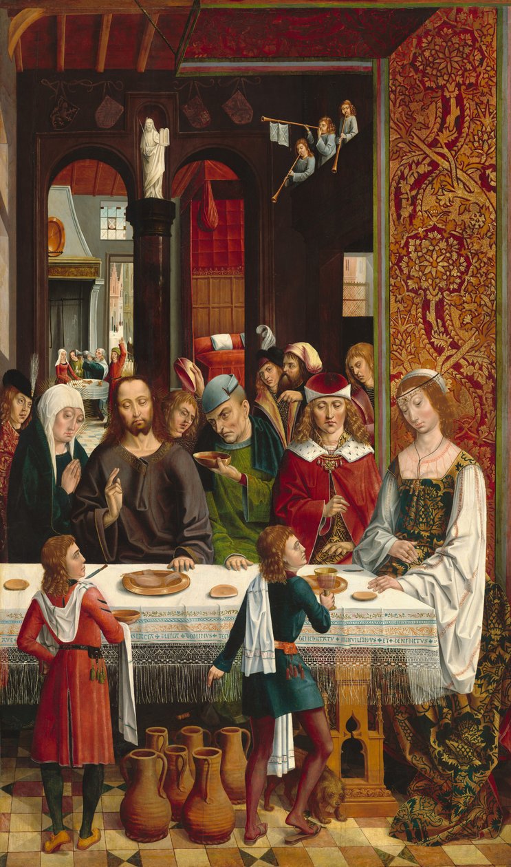 Małżeństwo w Kana autorstwa Master of the Catholic Kings