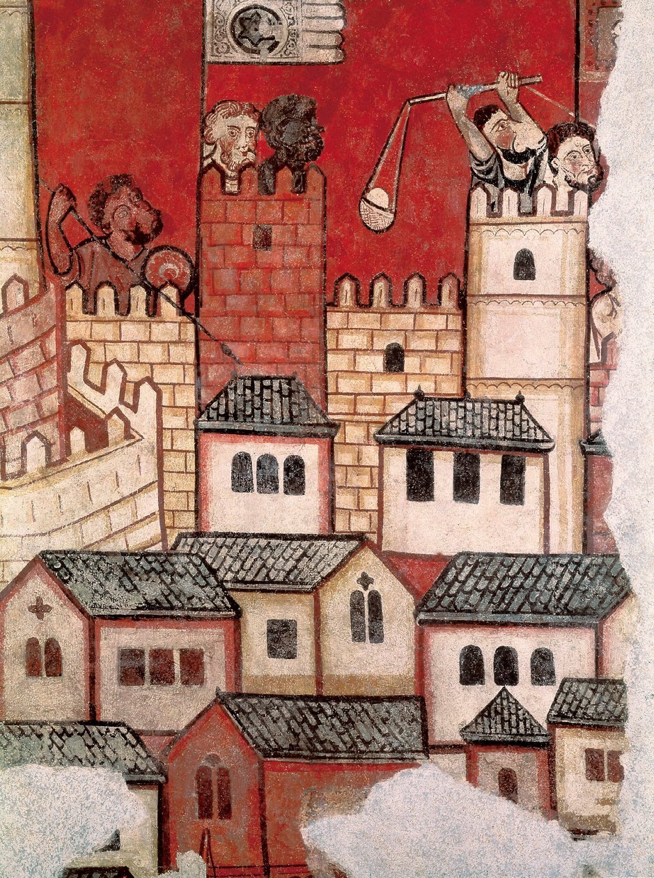 Podbój Majorki, fragment fresku autorstwa Master of the Conquest of Mallorca