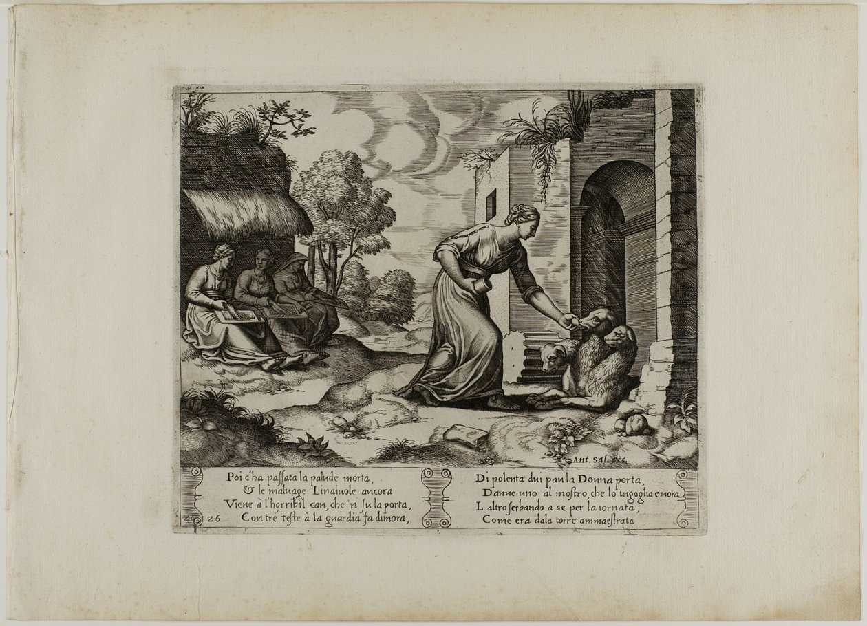 Psyche wkracza do podziemi autorstwa Master of the Die