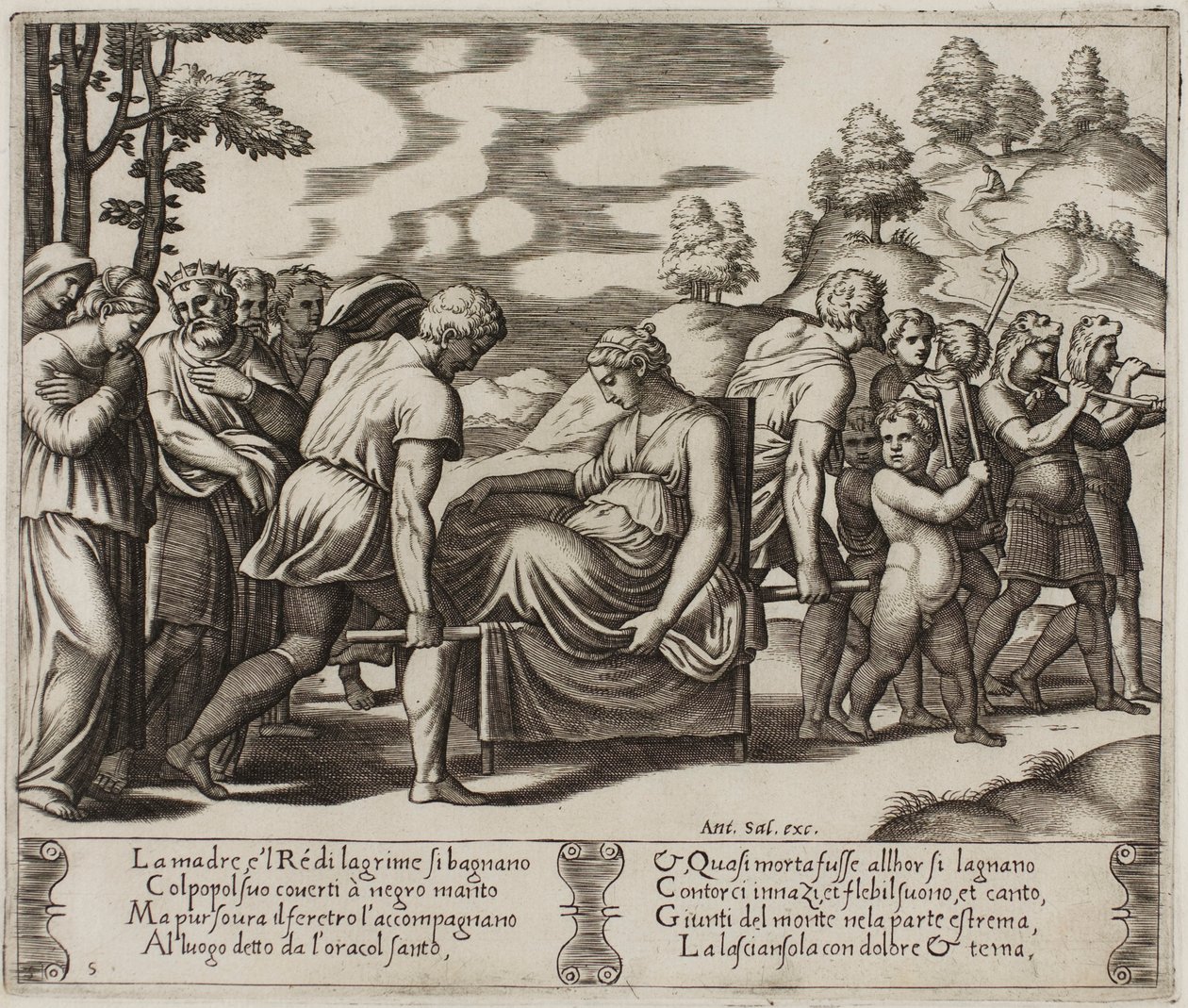 Psyche zabrana... na bezludną górę autorstwa Master of the Die