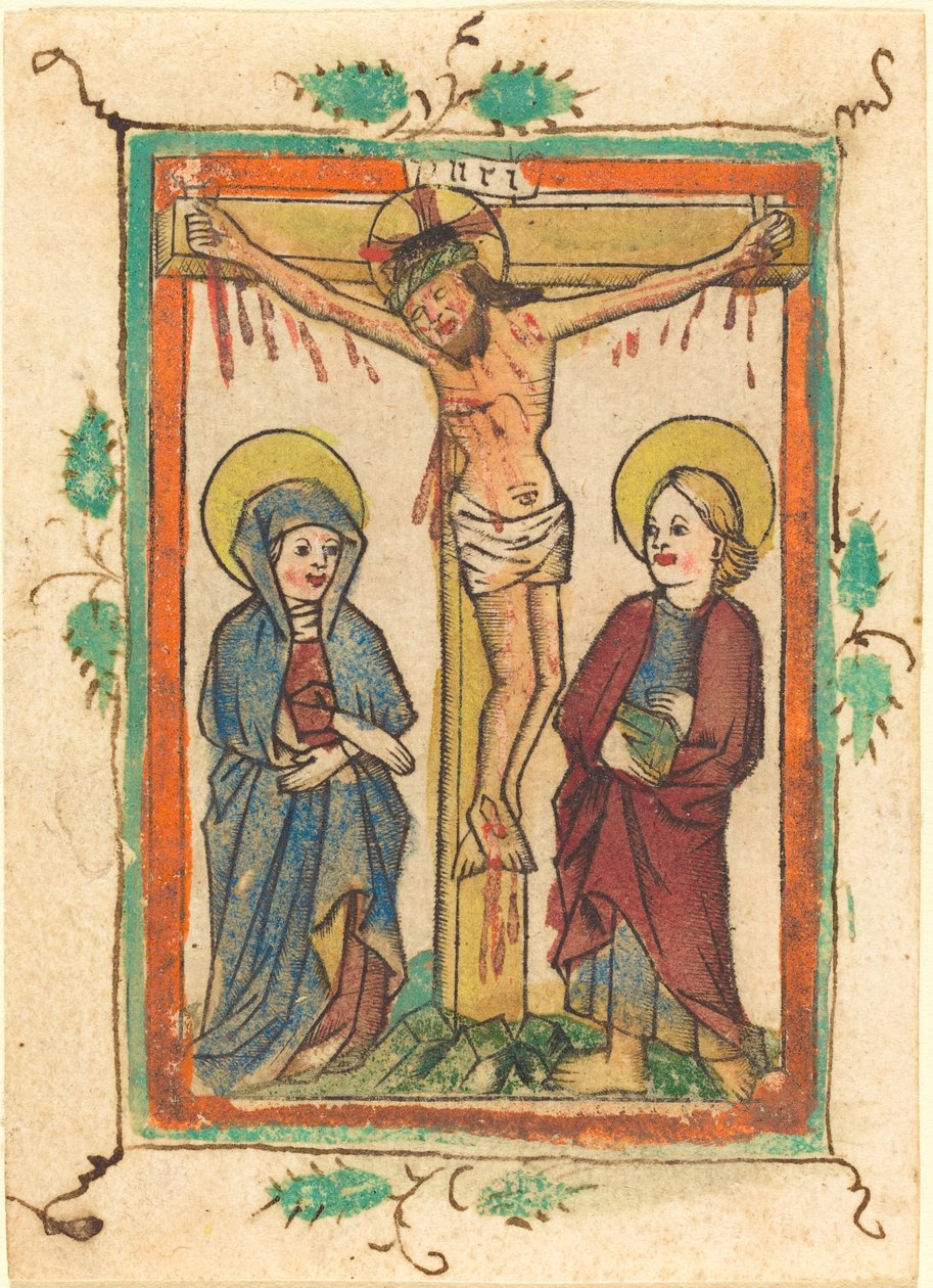 Ukrzyżowanie autorstwa Master of the Dutuit Mount of Olives