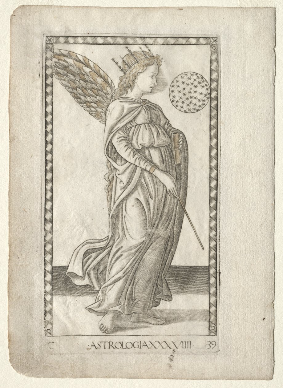 Astrologia (z Tarocchi, seria C: Liberal Arts, #29) autorstwa Master of the E Series Tarocchi