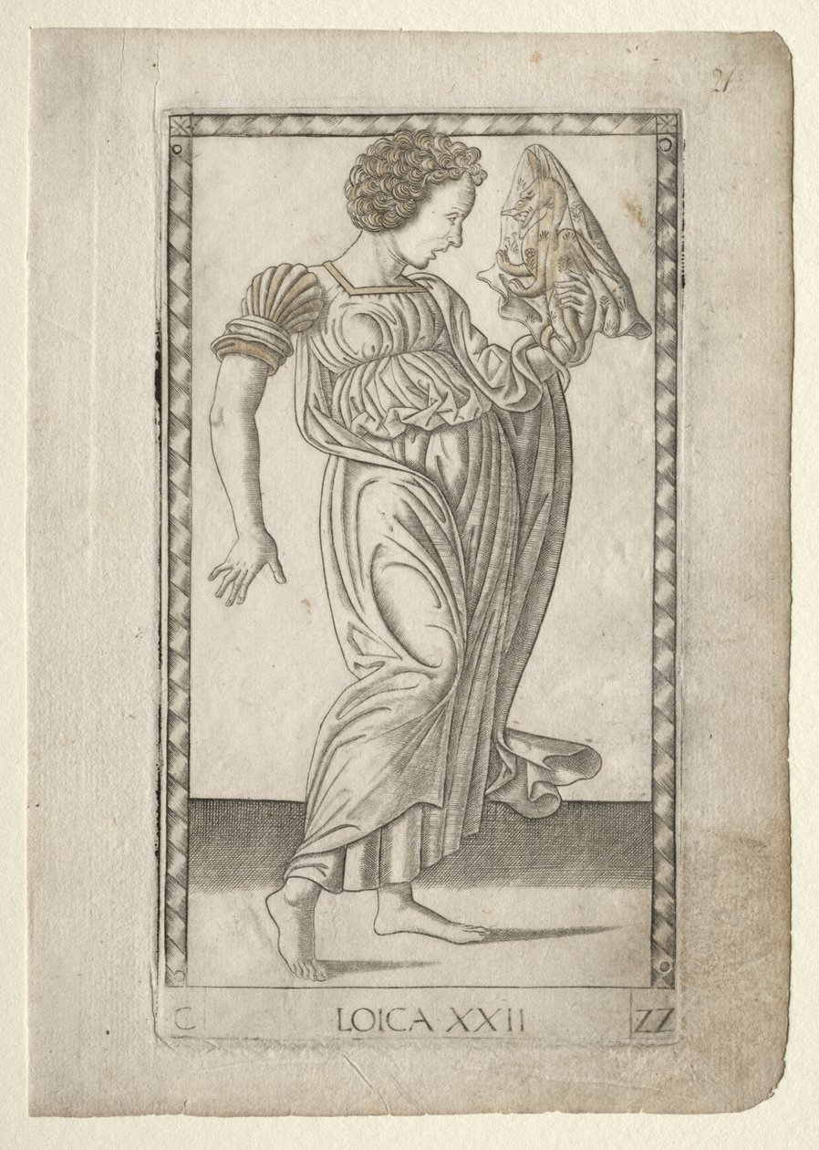 Logika (z Tarocchi, seria C: Liberal Arts, #22) autorstwa Master of the E Series Tarocchi