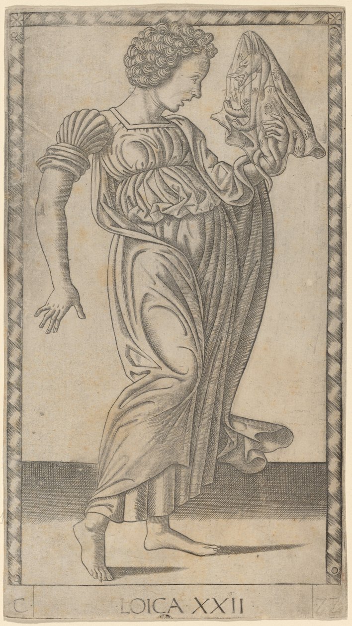 Loica (logika) autorstwa Master of the E Series Tarocchi