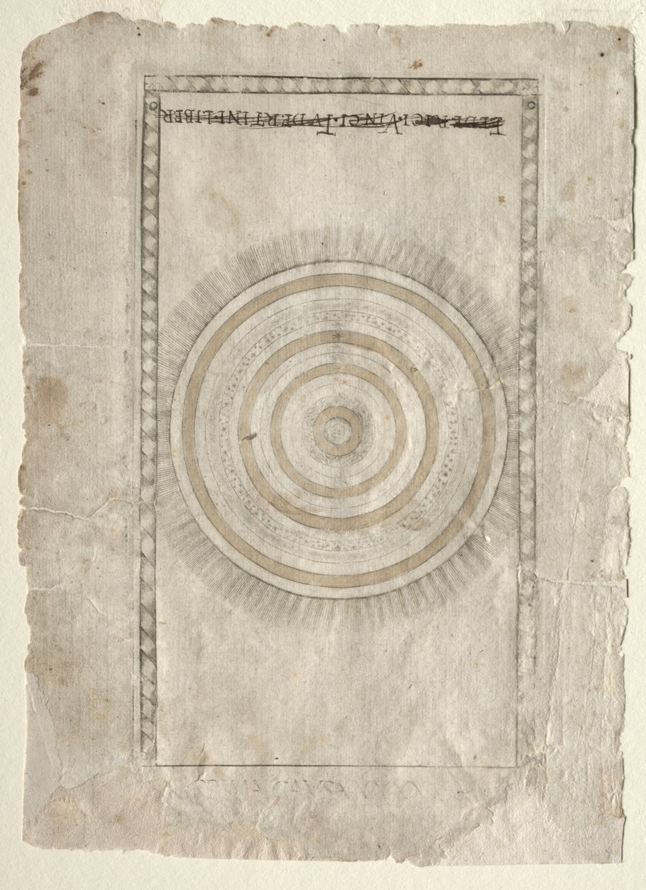 Sfera Empiriańska (z Tarocchi, seria A: Firmaments of the Universe, #50) autorstwa Master of the E Series Tarocchi