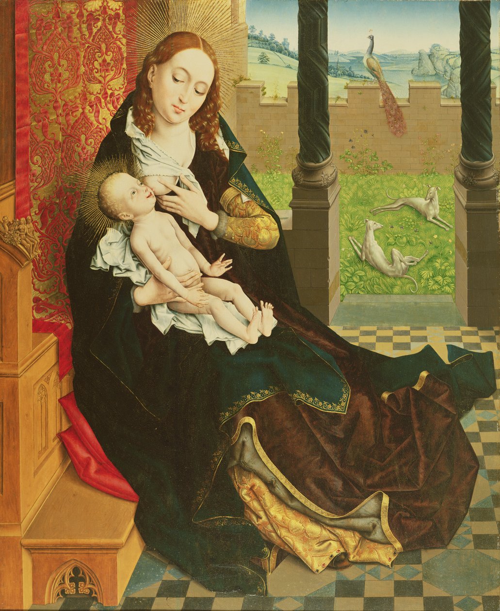 Nieznany obraz autorstwa Master of the Embroidered Foliage