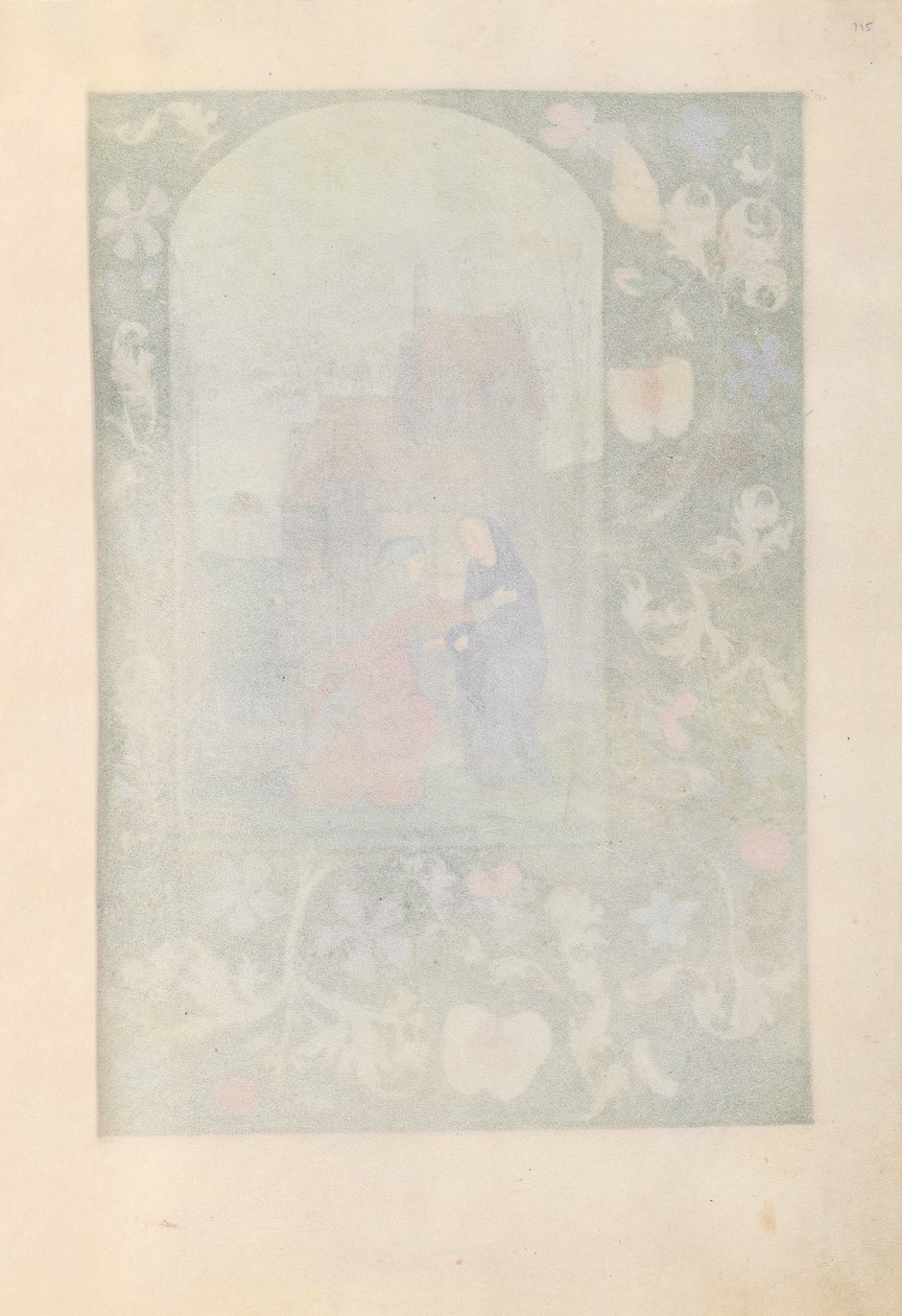 Godzinki królowej Izabeli Katolickiej, królowej Hiszpanii:  Fol. 115r autorstwa Master of the First Prayerbook of Maximillian