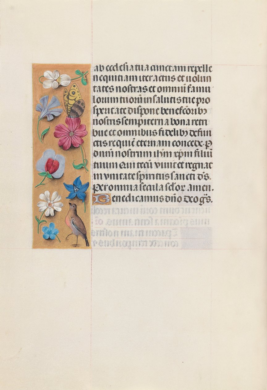 Godziny królowej Izabeli Katolickiej, królowej Hiszpanii: Fol. 158v, ok. 1500. autorstwa Master of the First Prayerbook of Maximillian