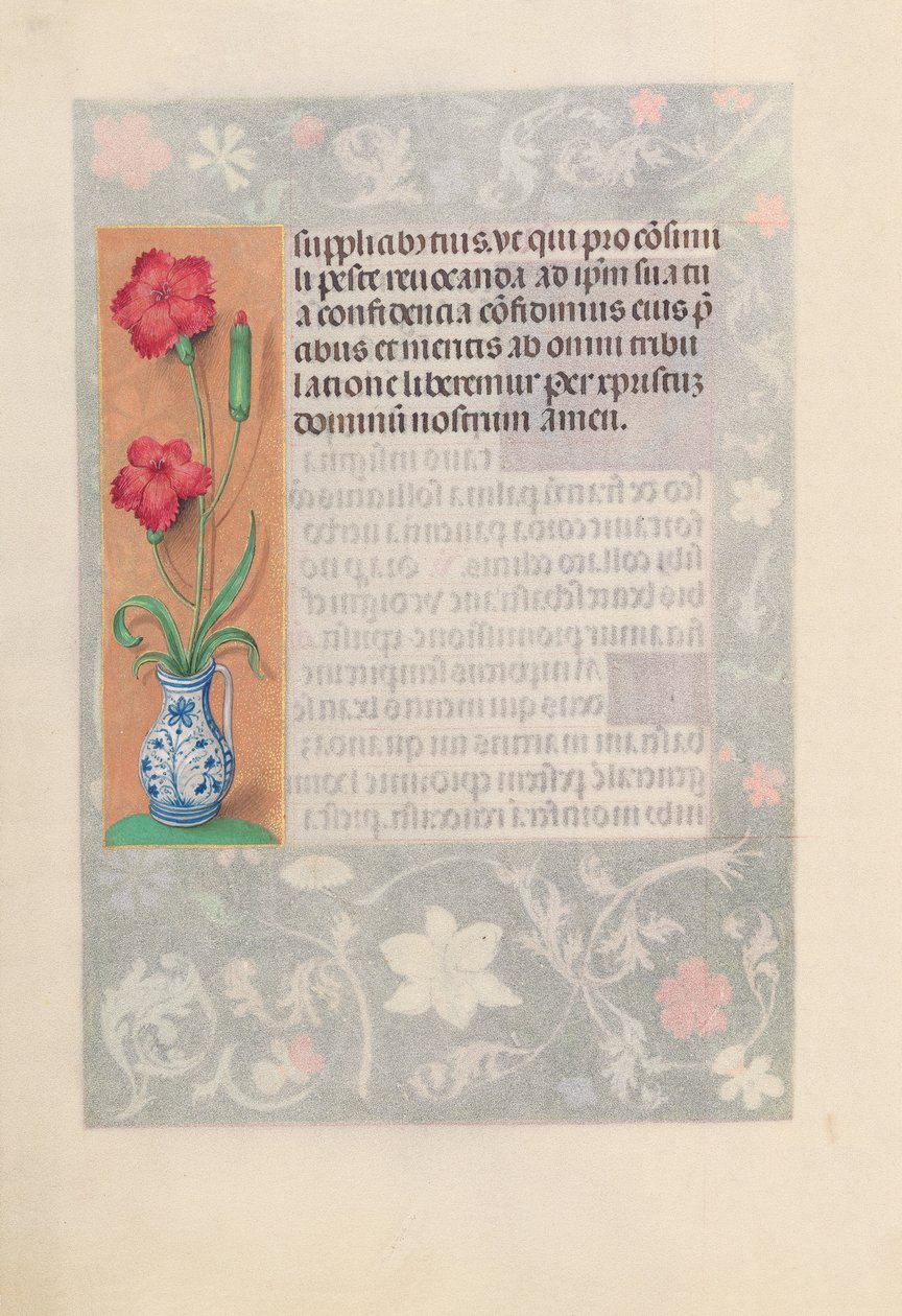 Godziny królowej Izabeli Katolickiej, królowej Hiszpanii: Fol. 178v, ok. 1500. autorstwa Master of the First Prayerbook of Maximillian