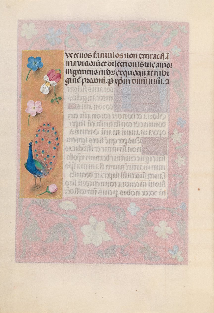 Godziny królowej Izabeli Katolickiej, królowej Hiszpanii: Fol. 180v, ok. 1500. autorstwa Master of the First Prayerbook of Maximillian
