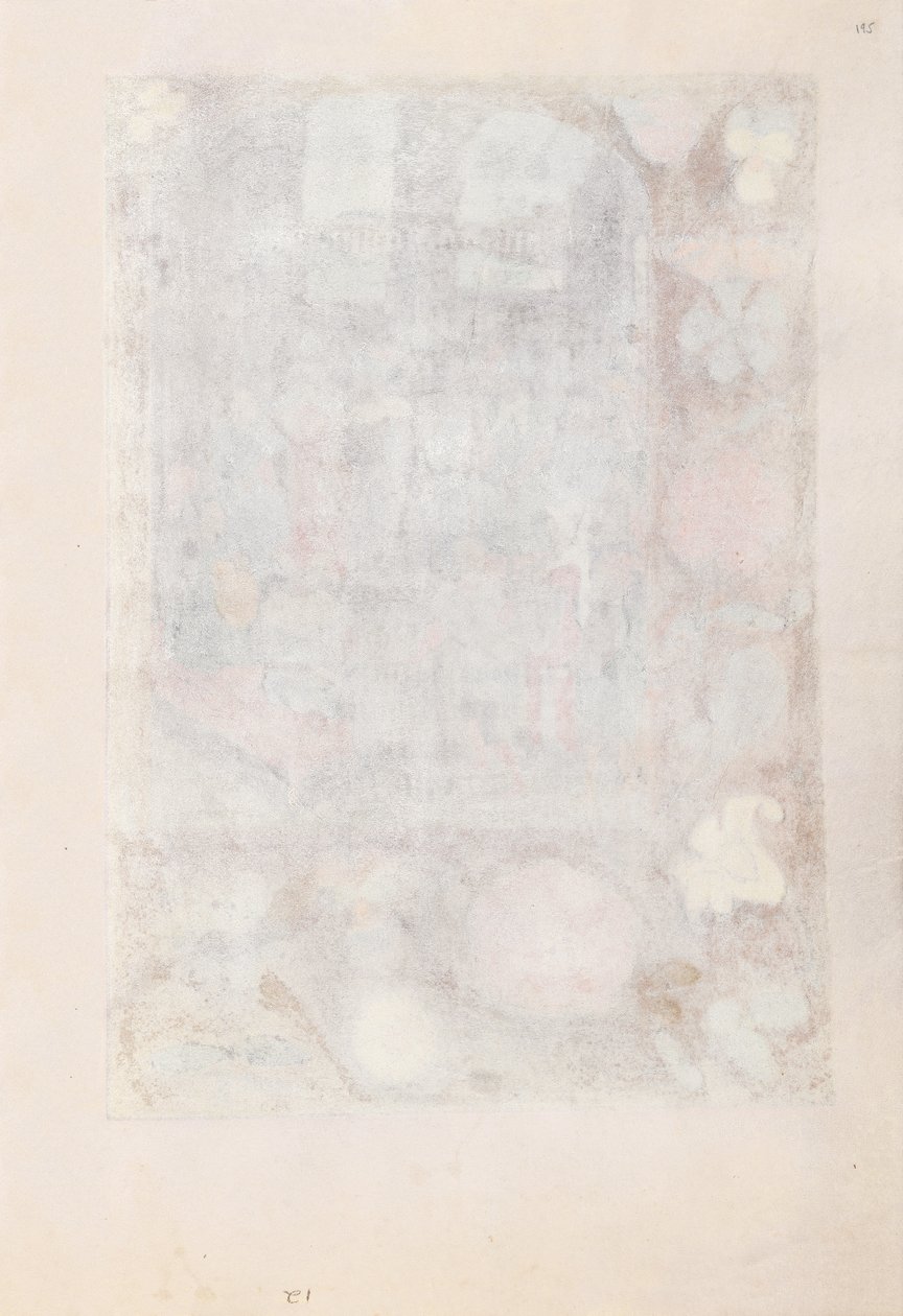 Godziny królowej Izabeli Katolickiej, królowej Hiszpanii: Fol. 195r, ok. 1500. autorstwa Master of the First Prayerbook of Maximillian