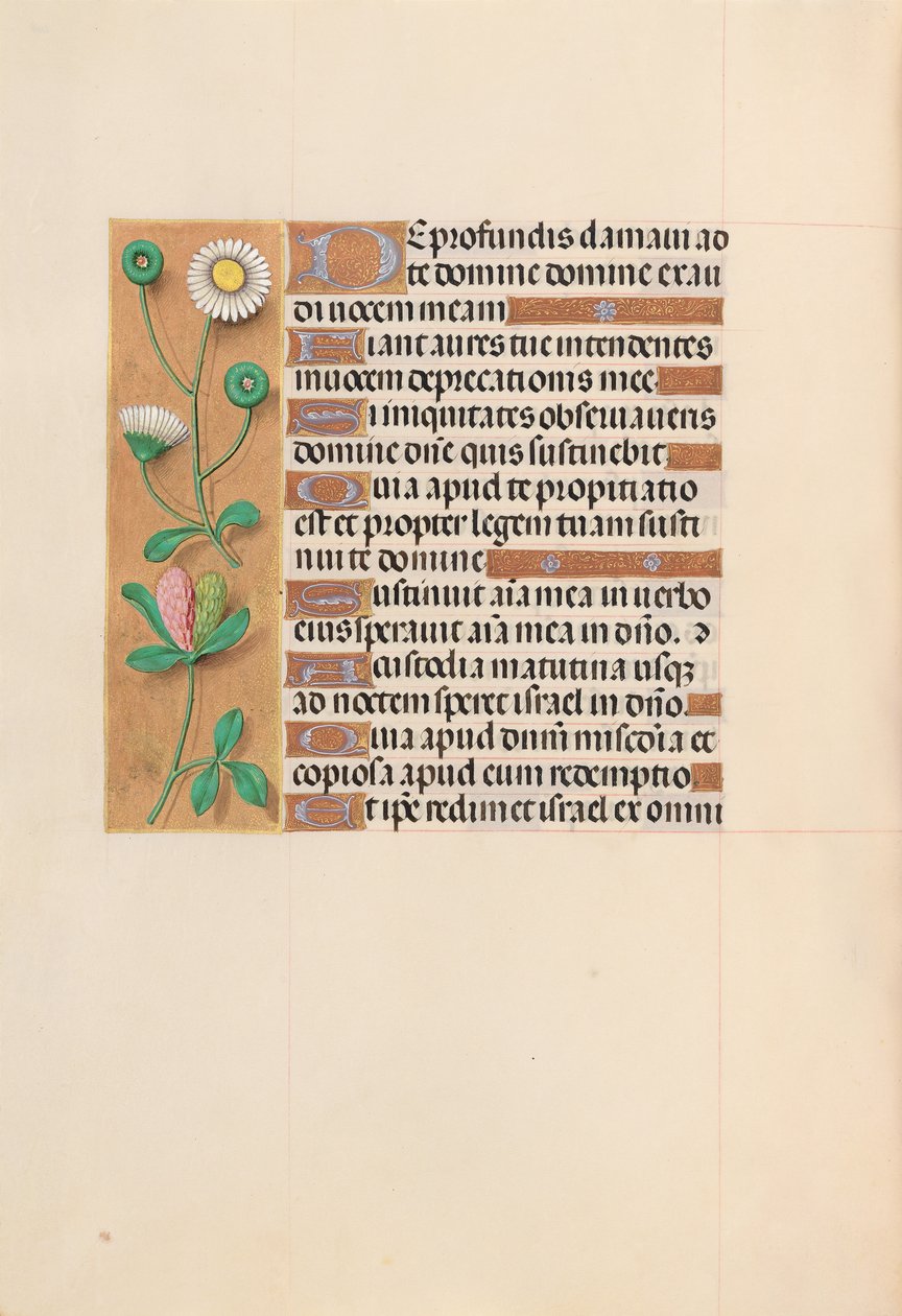 Godziny królowej Izabeli Katolickiej, królowej Hiszpanii: Fol. 208v, ok. 1500. autorstwa Master of the First Prayerbook of Maximillian