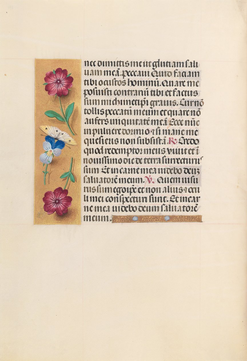 Godziny królowej Izabeli Katolickiej, królowej Hiszpanii: Fol. 231v, ok. 1500. autorstwa Master of the First Prayerbook of Maximillian