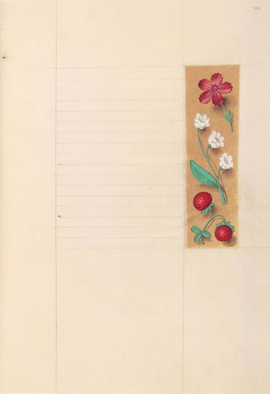 Godziny królowej Izabeli Katolickiej, królowej Hiszpanii: Fol. 274r, ok. 1500. autorstwa Master of the First Prayerbook of Maximillian