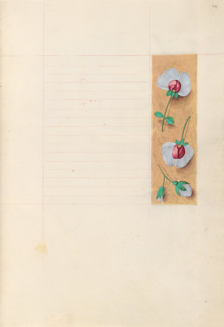 Godziny królowej Izabeli Katolickiej, królowej Hiszpanii: Fol. 279r, ok. 1500. autorstwa Master of the First Prayerbook of Maximillian