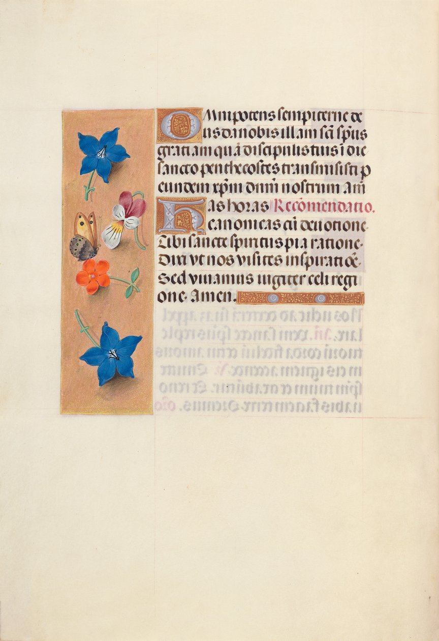 Godziny królowej Izabeli Katolickiej, królowej Hiszpanii: Fol. 36v, ok. 1500. autorstwa Master of the First Prayerbook of Maximillian