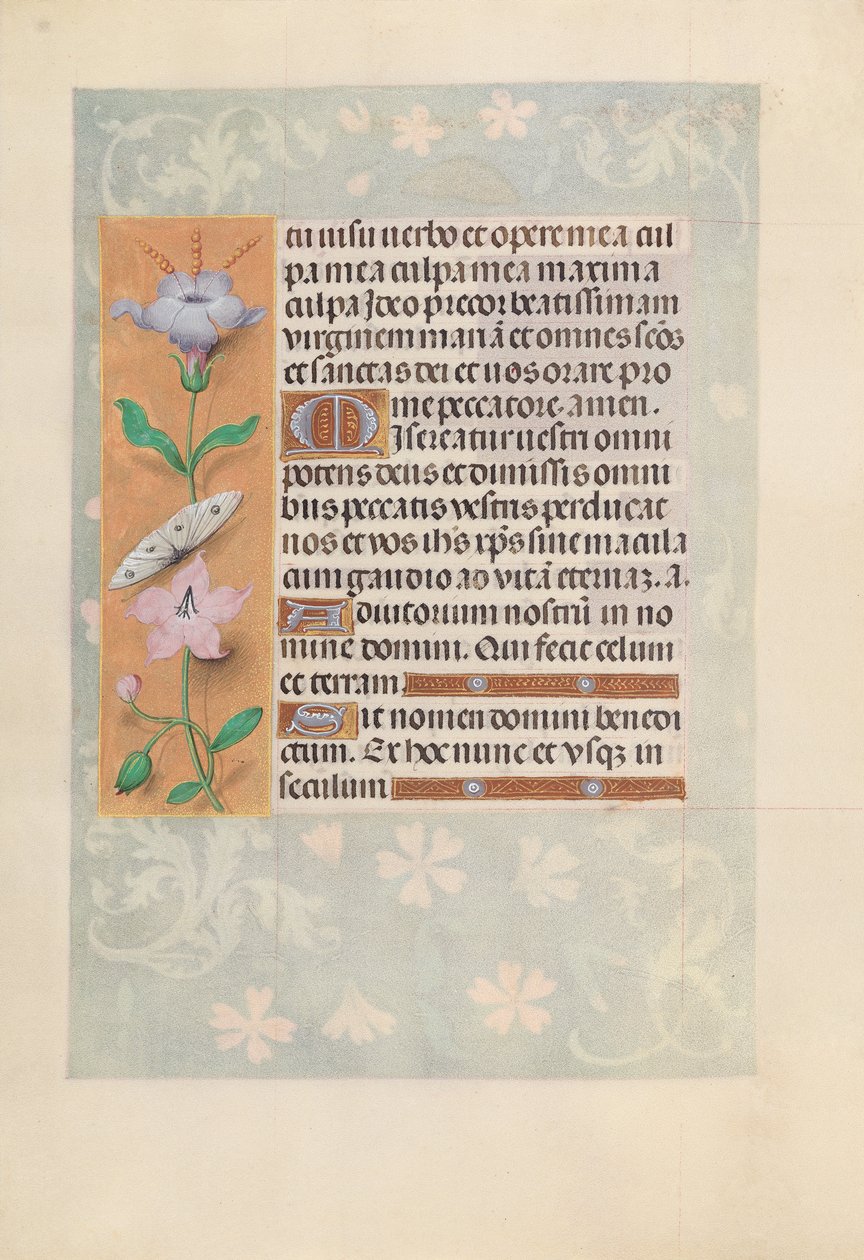 Godziny królowej Izabeli Katolickiej, królowej Hiszpanii: Fol. 88v, ok. 1500. autorstwa Master of the First Prayerbook of Maximillian