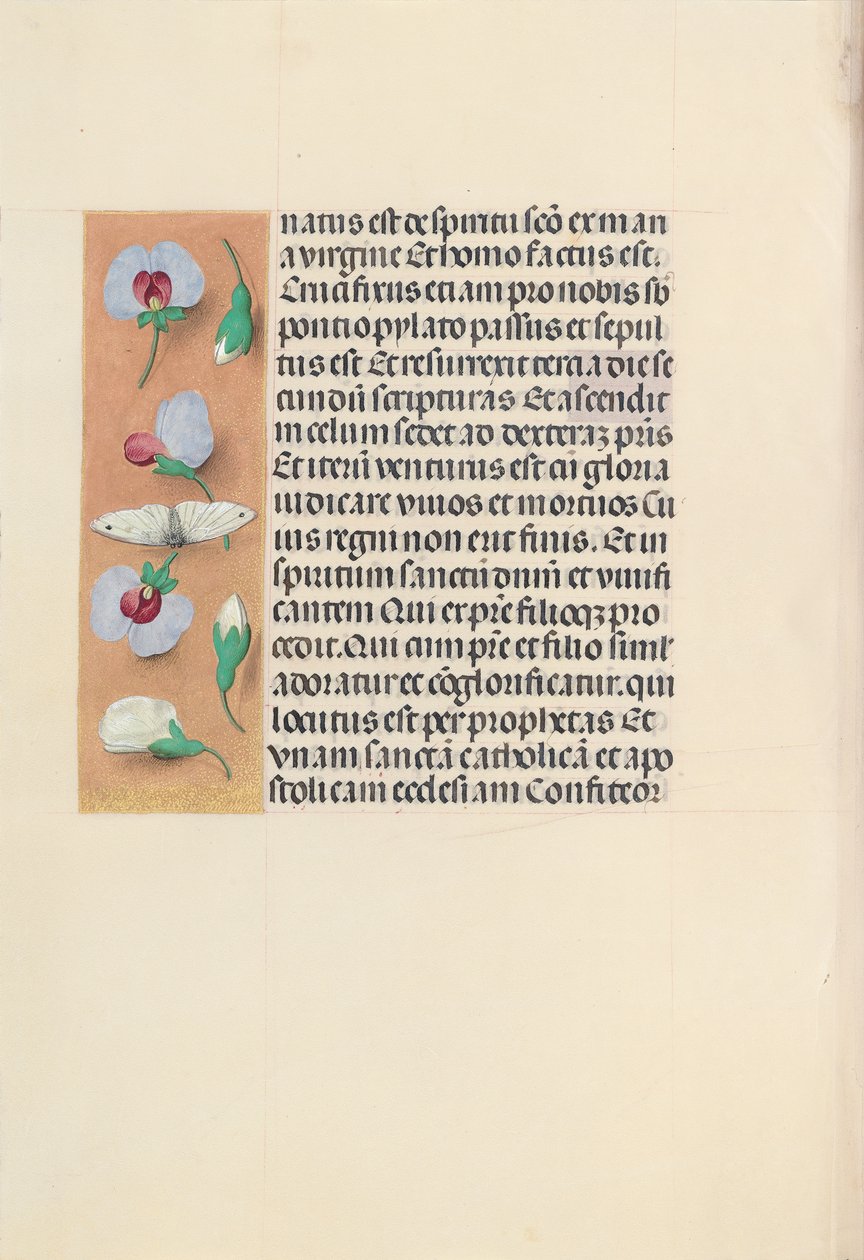 Godziny królowej Izabeli Katolickiej, królowej Hiszpanii: Fol. 91v, ok. 1500. autorstwa Master of the First Prayerbook of Maximillian