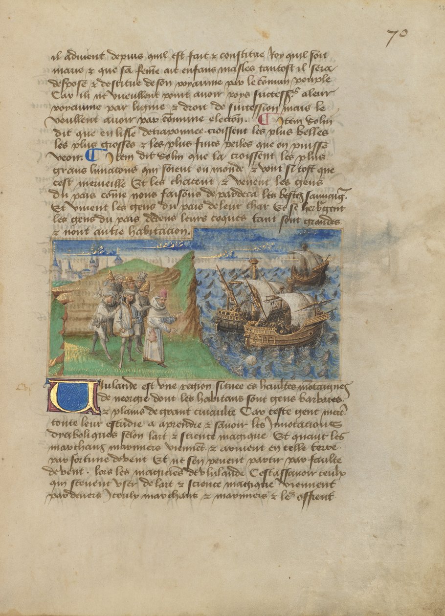 Norwegia (Ululand) autorstwa Master of the Geneva Boccaccio