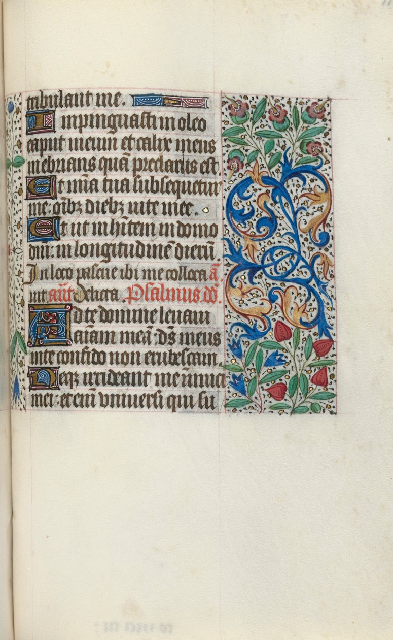 Księga godzin (użytkowanie Rouen): fol. 118r autorstwa Master of the Geneva Latini