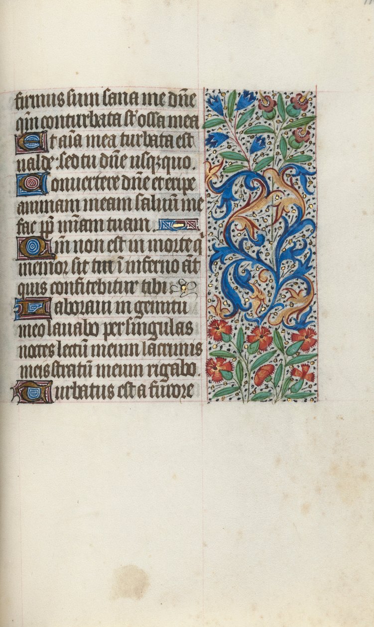Księga godzin Korzystanie z Rouen: fol. 112r, ok. 1470. autorstwa Master of the Geneva Latini
