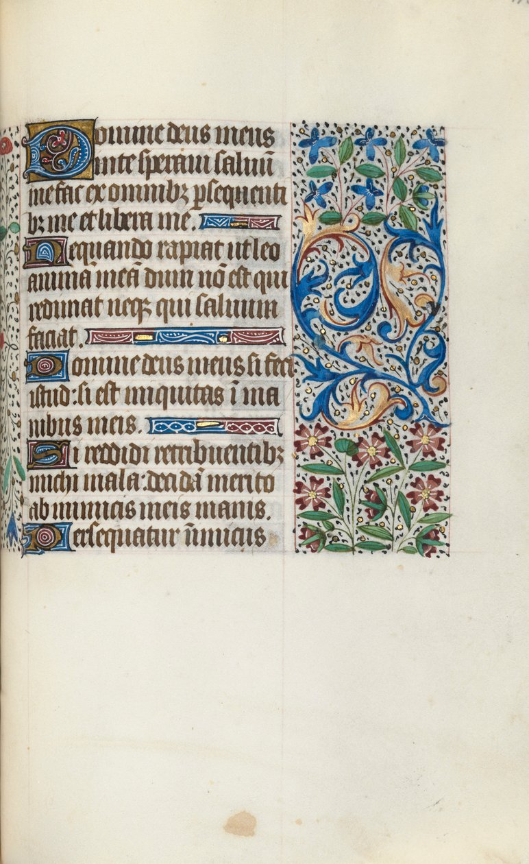 Księga godzin Korzystanie z Rouen: fol. 113r, ok. 1470. autorstwa Master of the Geneva Latini