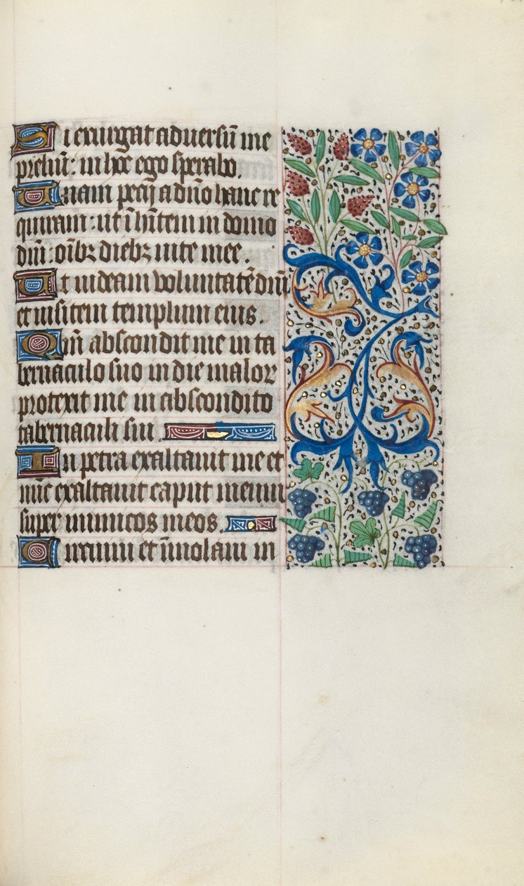 Księga godzin Korzystanie z Rouen: fol. 121r, ok. 1470. autorstwa Master of the Geneva Latini